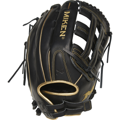 Miken Black Gold PRO Series 14″ Slowpitch Fielding Glove – PRO140-BG
