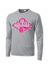 Inferno Sports Breast Cancer Long Sleeve Grey