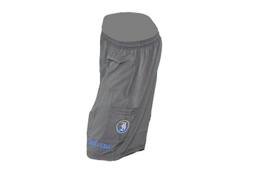Inferno 4-Way Charcoal Microfiber Shorts