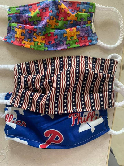 Sublimated and Printed Masks