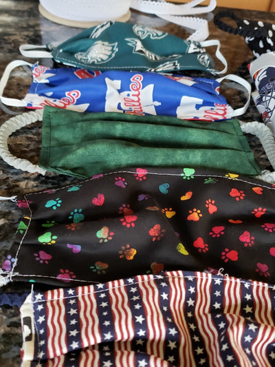 Sublimated and Printed Masks