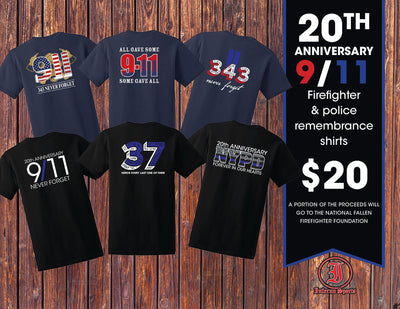 9/11 Memorial Shirts