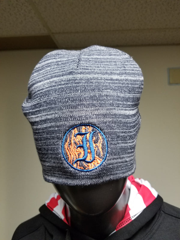 New Lax Navy Knit Hat with Flaps – CHiLL-life sport