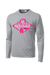 Inferno Sports Breast Cancer Long Sleeve Grey