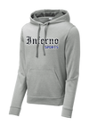 Inferno Heather Fleece Hooded Pullover -Blue Line Flag