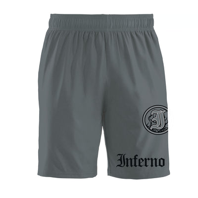Inferno 4-Way Charcoal Microfiber Shorts
