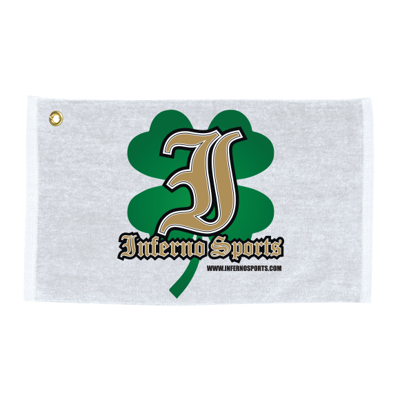 Inferno Sports Good Luck Clover Towel