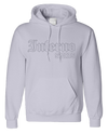 Inferno Sports White Fleece Hooded Pullover - Whiteout