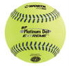Worth Platinum Dot EXTREME Batting Practice Softballs: BPX12U