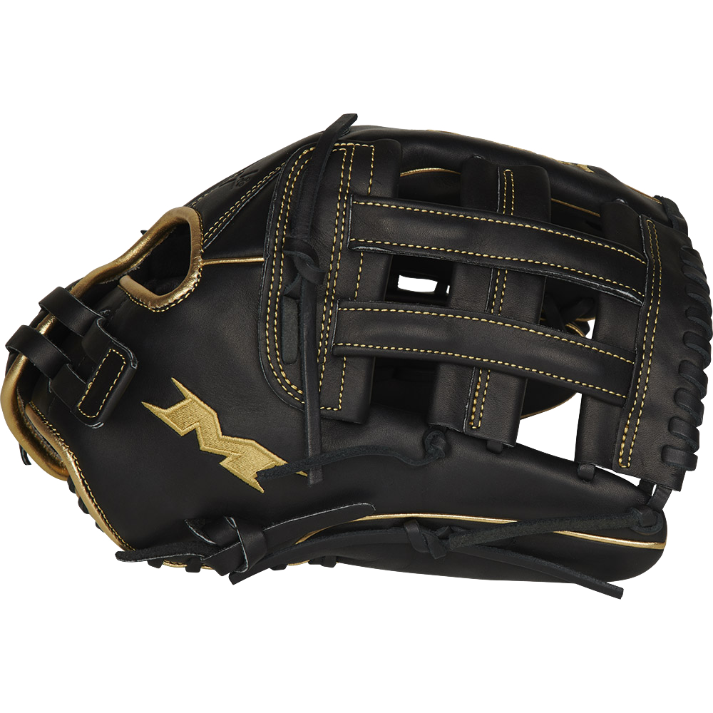 Miken Black Gold PRO Series 14″ Slowpitch Fielding Glove – PRO140-BG