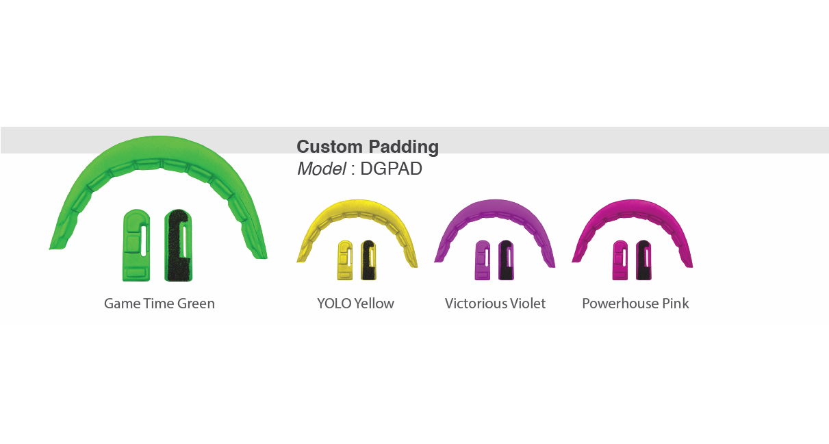 Rip It Custom Padding